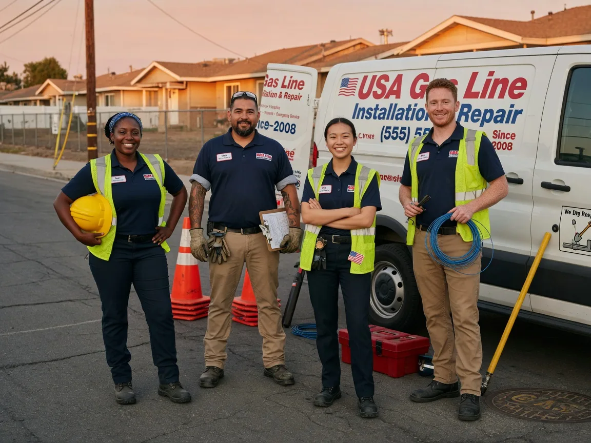 Gas Line Installation company in Batesville, TX